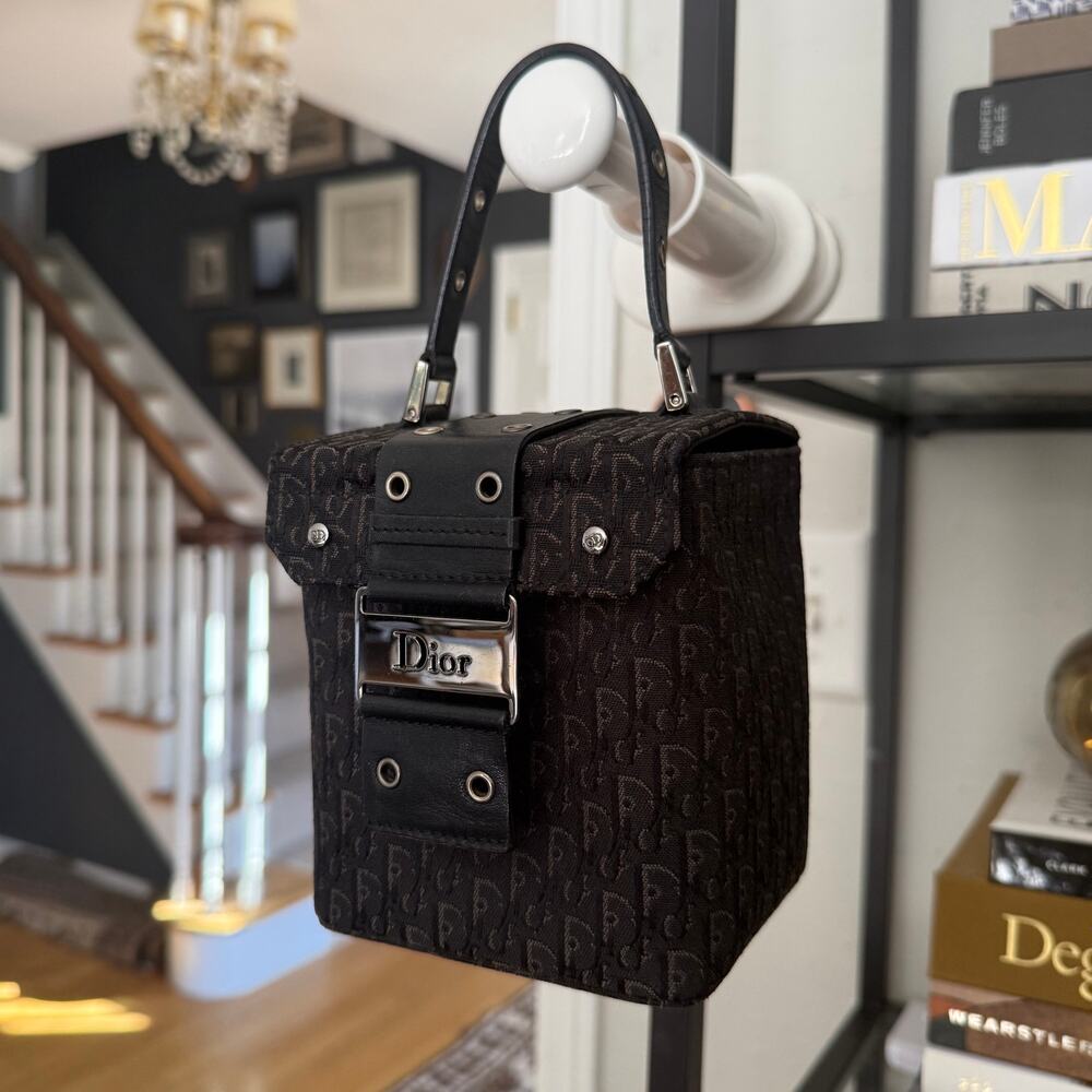 Christian Dior Y2k Galliano Diorissimo Canvas Str… - image 6